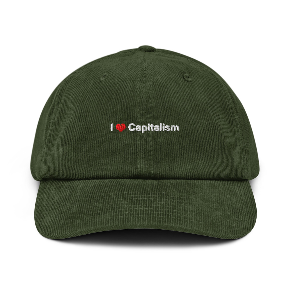 I ♥ Capitalism hat